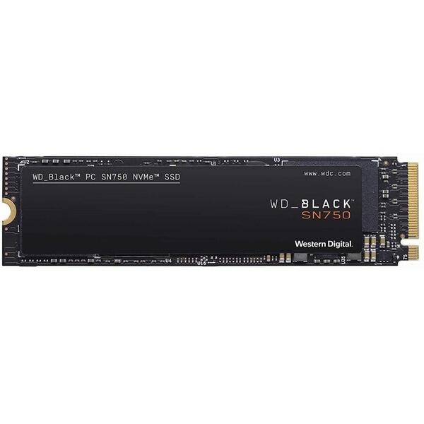 SSD Western Digital Black SN750, 250 GB, PCIe Gen3 x4 M.2 2280, WDS250G3X0C