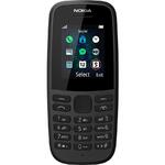 Telefon mobil Nokia 105 (2019), Dual SIM, Negru