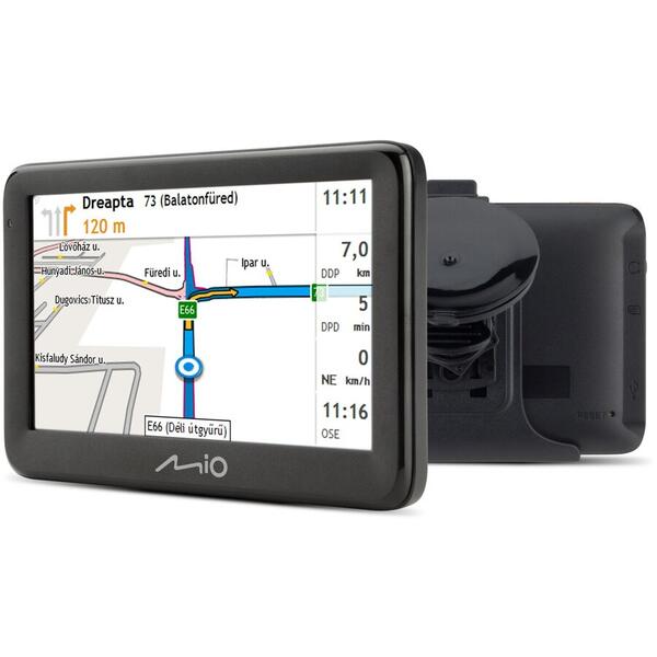 GPS Mio Pilot 15 LM, diagonala 5 inch, Full Europe + actualizari gratuite pe viata