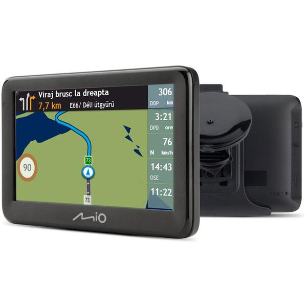 GPS Mio Pilot 15 LM, diagonala 5 inch, Full Europe + actualizari gratuite pe viata