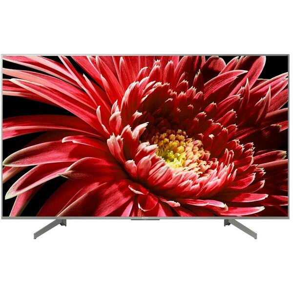 Televizor Sony BRAVIA, Smart, Android, LED, 138.8 cm, 4K Ultra HD, Argintiu