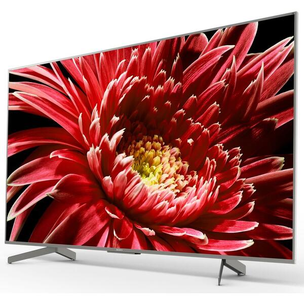 Televizor Sony BRAVIA, Smart, Android, LED, 138.8 cm, 4K Ultra HD, Argintiu