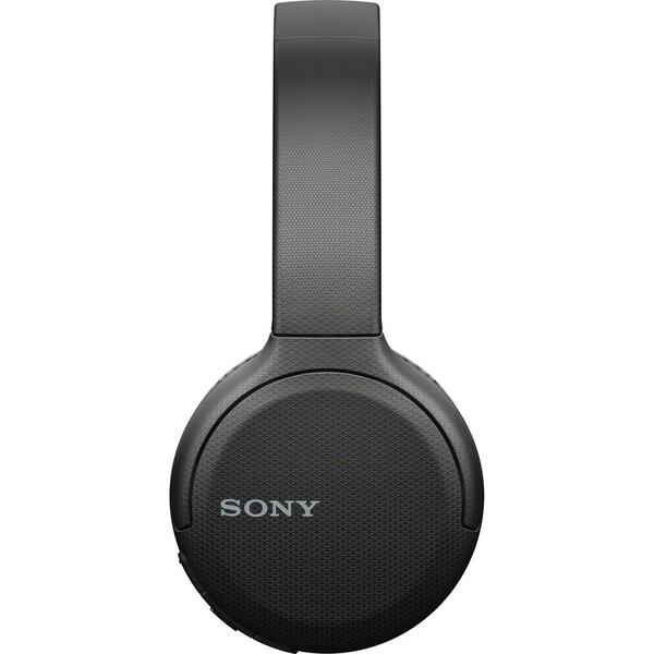 Casti Sony WHCH510B, Bluetooth, Microfon, 35 ore autonomie, Negru