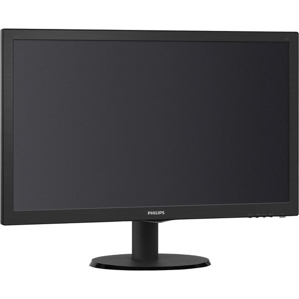 Monitor Philips 243V5LHSB, 60 cm, Full HD, DVI, HDMI, Negru