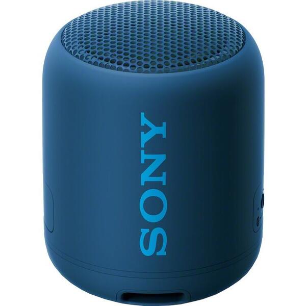 Boxa portabila Sony SRS-XB12L, Extra Bass, IP67, Bluetooth, Autonomie 16 ore, Albastru
