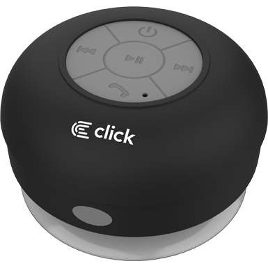 Boxa portabila Click BSRWSB, 3 W, Bluetooth, Waterproof, Negru