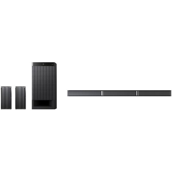 Sistem home cinema Soundbar Sony HT-RT3, 5.1, 600W, Bluetooth, NFC, Negru