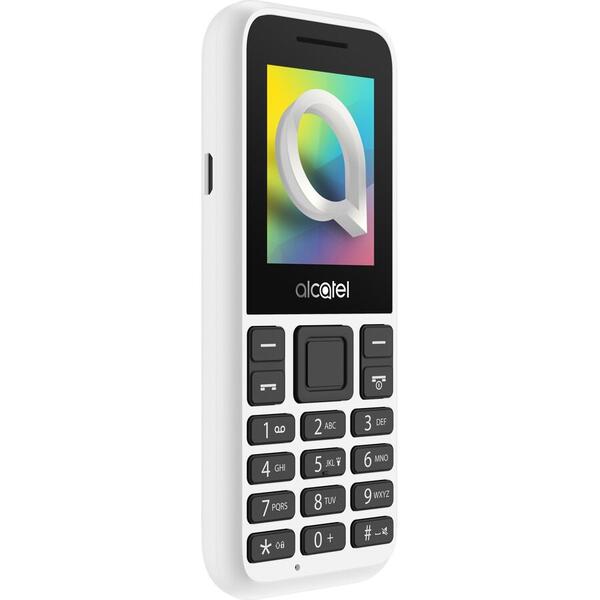 Telefon mobil Alcatel 1066D-2BALE55, 1066D, 2G, 1.8 inch, 4 MB, 0.8 MP, 400 mAh, Dual SIM, Warm White