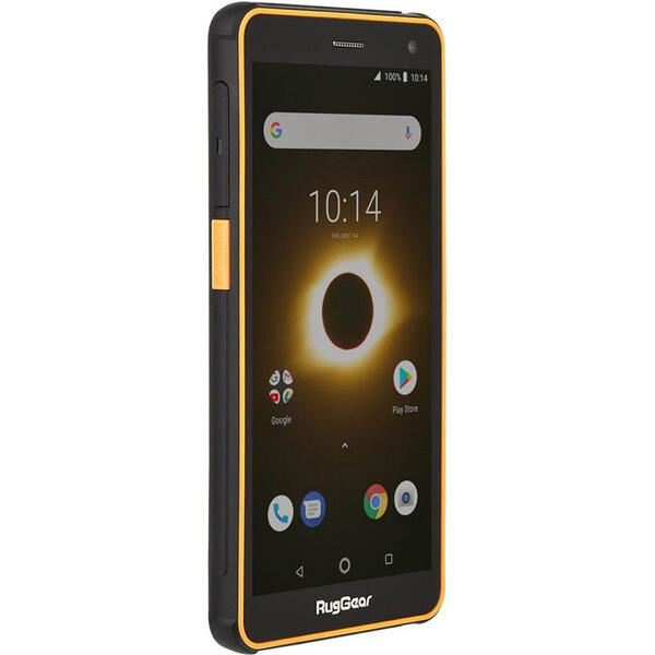 Telefon mobil RugGear RG650, 16GB, 2GB RAM, Dual Sim, 4G, Black