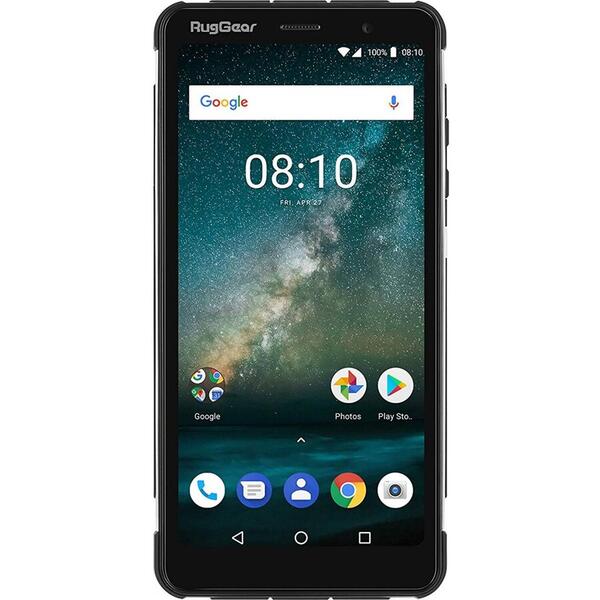 Telefon mobil RugGear RG850, Dual SIM, 32 GB, 4G, Black