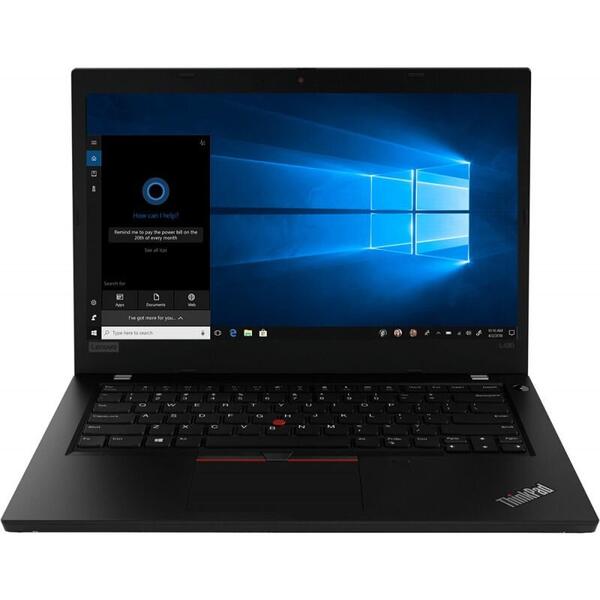 Laptop Lenovo 20Q5001YRI, 14 inch, 8GB DDR4, 256GB SSD, Windows 10 PRO, Negru