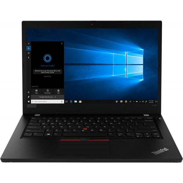 Laptop Lenovo 20Q50023RI, 14 inch, 8GB DDR4, 512GB SSD, Windows 10 PRO, Negru