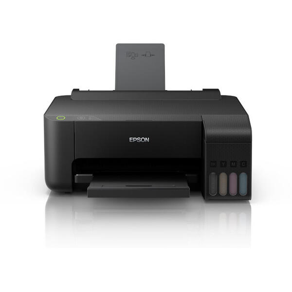 Imprimanta Epson L1110, Inkjet, CISS, Color, Format A4, Negru