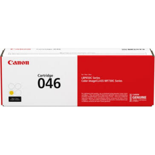 Canon Toner CRG046Y CR1247C002AA, 2300 pagini, Galben