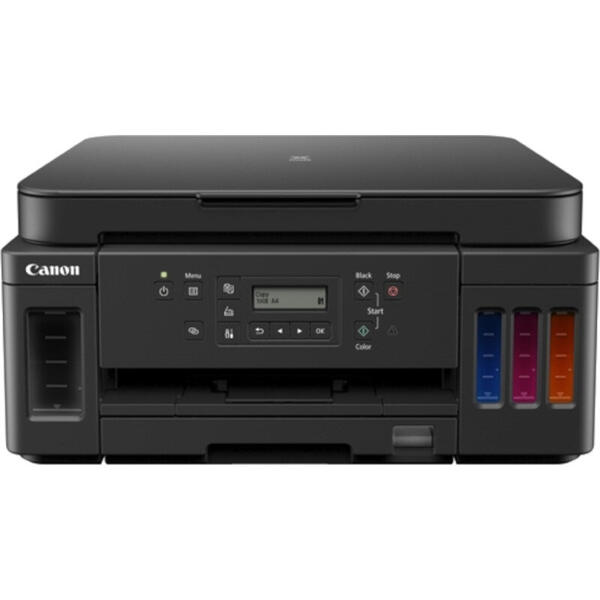 Multifunctional Canon G6040, InkJet, Color, Format A4, Retea, Wi-Fi, Negru