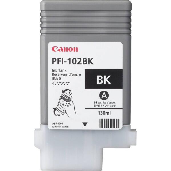 Cartus cerneala Canon PFI-102PB, Black