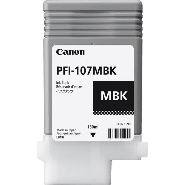 Cartus cerneala Canon PFI-107MB, Matte Black