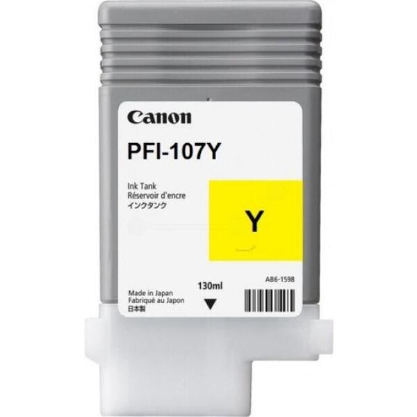 Cartus cerneala Canon PFI-107Y, Yellow
