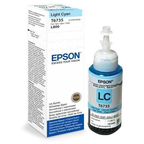 Cartus cerneala Epson T6735, 70 ml, Light Cyan