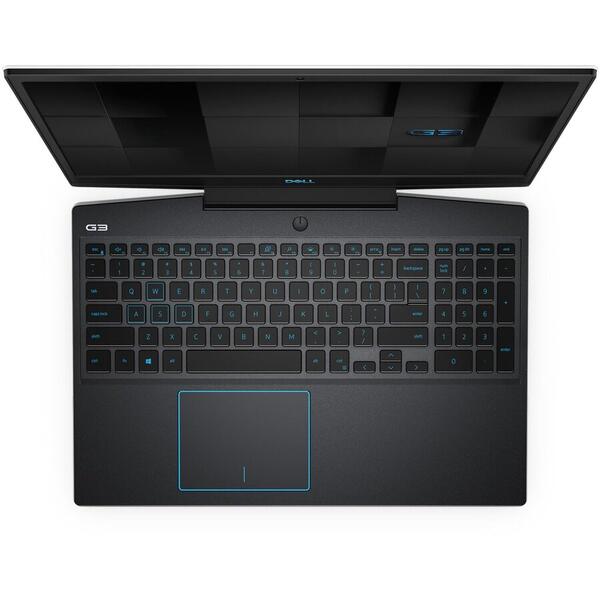 Laptop Dell Inspiron Gaming 3590 G3, Procesor Intel Core i7-9750H, 15.6inch, FHD, 8GB, 1TB HDD + 256GB SSD, NVIDIA GeForce 1660Ti 6GB, Windows 10 Home, Black