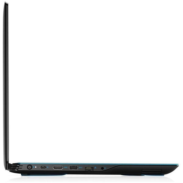 Laptop Dell Inspiron Gaming 3590 G3, 15.6 inch, Full HD, Intel Core i5-9300H, 8GB DDR4, 512GB SSD, GeForce GTX 1050 3GB, Win 10 Home, Black