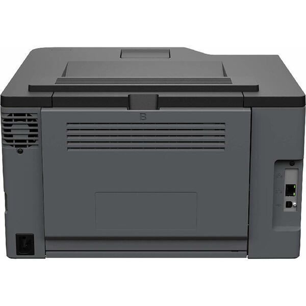 Imprimanta Lexmark C3224DW, Laser, Color, Format A4, Retea, Wi-Fi, Duplex, Alb/Negru