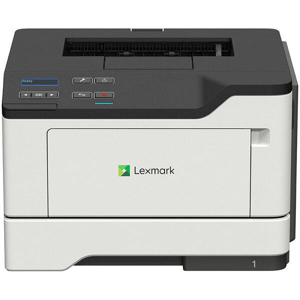 Imprimanta Lexmark B2338dw, Laser, Format A4, Duplex, Retea, WiFi, Alb