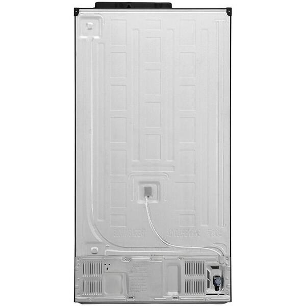 Side by side LG GSX961MCVZ InstaView Door in Door , 601 l, Clasa A++, No Frost, Compresor Inverter Linear, Door Cooling, Negru