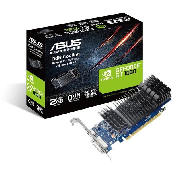 Placa video Asus GeForce GT 1030 SL BRK, 2GB GDDR5, 64-bit