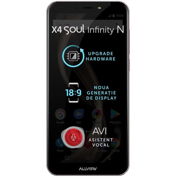 Telefon mobil Allview X4 Soul Infinity N, Dual SIM, 32 GB, 4 GB RAM, Mocca Gold