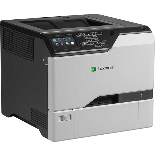 Imprimanta Lexmark CS727DE, Laser, Color, Format A4, USB 2.0, Alb/Negru