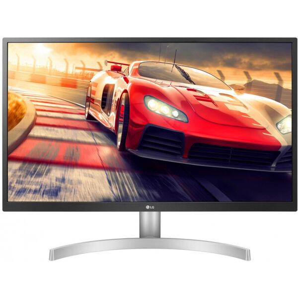 Monitor LG 27UL500-W LED IPS, 27 inch, 4K UHD, Display Port, FreeSync, Alb/Negru