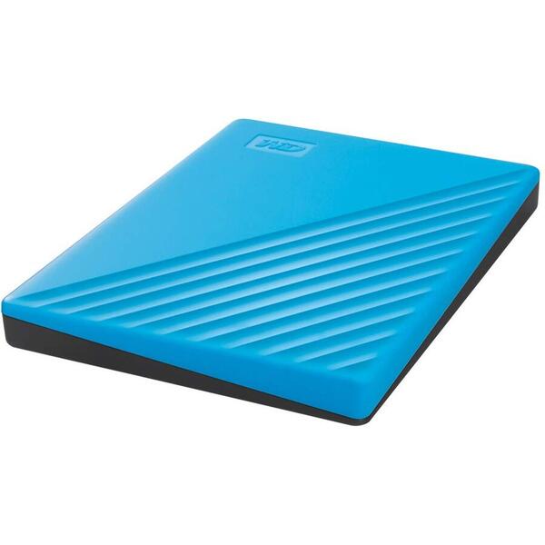 Hard Disk extern Western Digital WDBYVG0020BBL-WESN, 2 TB, 2.5 inch, USB 3.2, Albastru