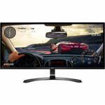 Monitor LG 34WL500-B.AEU, LED, IPS, 34 inch, UltraWide Full HD, HDMI, FreeSync, Negru