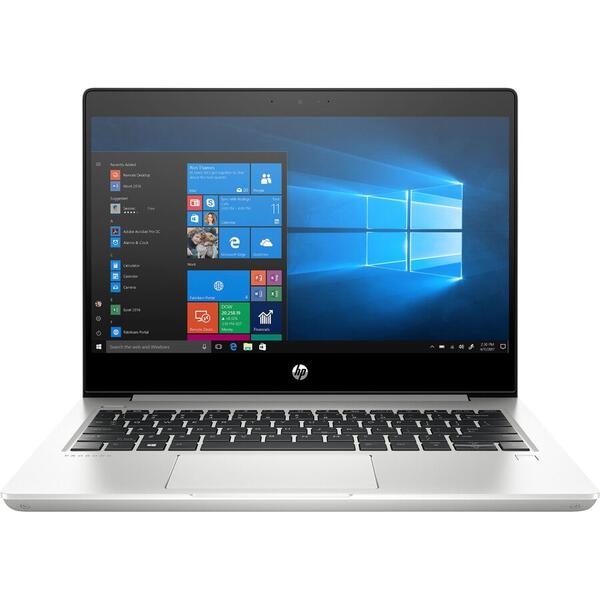 Laptop HP ultraportabil ProBook 430 G6 cu procesor Intel® Core™ i3-8145U pana la 3.90 GHz, Whiskey Lake, 13.3", Full HD, 4GB, 256GB SSD, Intel® UHD Graphics 620, Microsoft Windows 10 Pro, Silver