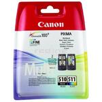  Canon Cartus Canon BS2970B010AA, PG-510 + Cl-511 Multipack (Negru, Color)