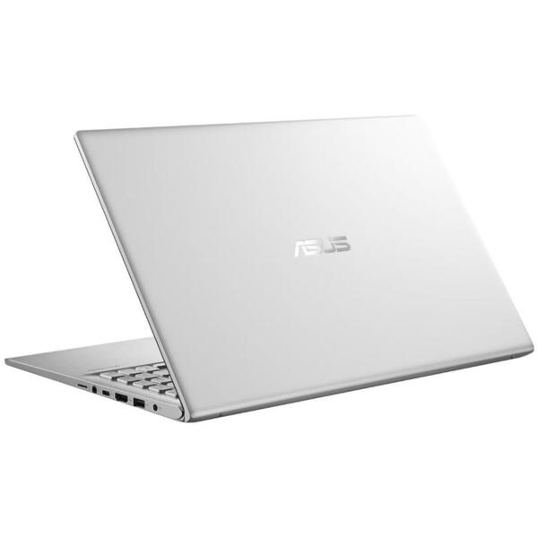 Laptop Asus AS 15 I5-8265U, 15.6 inch, 8 GB DDR4, 512 GB SSD, GMA UHD 620, Free DOS, Argintiu