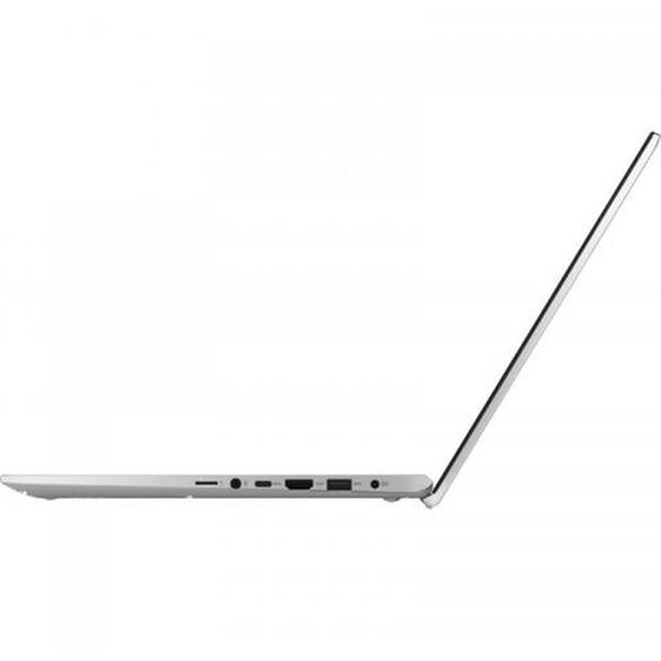 Laptop Asus AS 15 I5-8265U, 15.6 inch, 8 GB DDR4, 512 GB SSD, GMA UHD 620, Free DOS, Argintiu