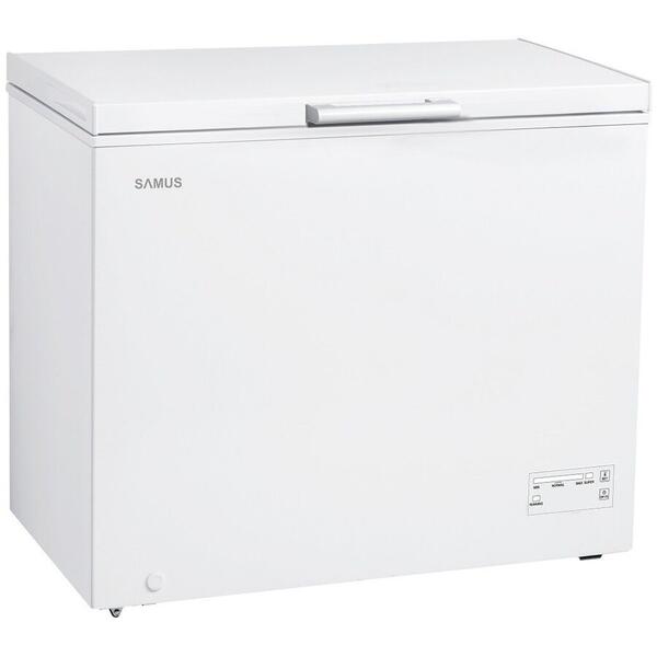 Lada frigorifica Samus LS270A+, 251l , Clasa A+, Fast Freeze, Termostat reglabil, Alb