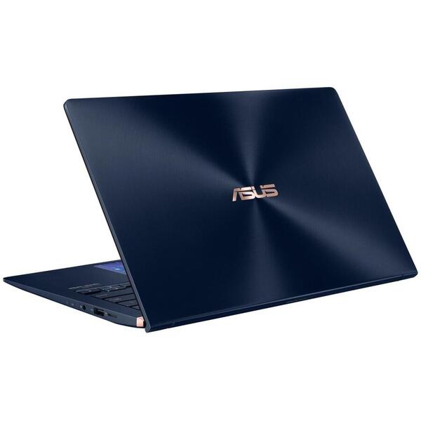 Laptop Asus AS 14 I7-10510U, 14 inch FHD, 16 GB DDR3, 1 TB SSD, GeForce MX250 2 GB, Win 10 Pro, Royal Blue