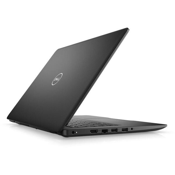 Laptop Dell IN 3593 FHD i5-1035G1, 15.6 inch, 8 GB DDR4, 512 GB SSD, No ODD, Linux, Negru