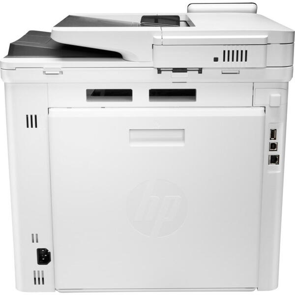 Multifunctional HP LaserJet Pro MFP M479DW, Laser, Color, Format A4, Duplex, Wi-Fi, Alb
