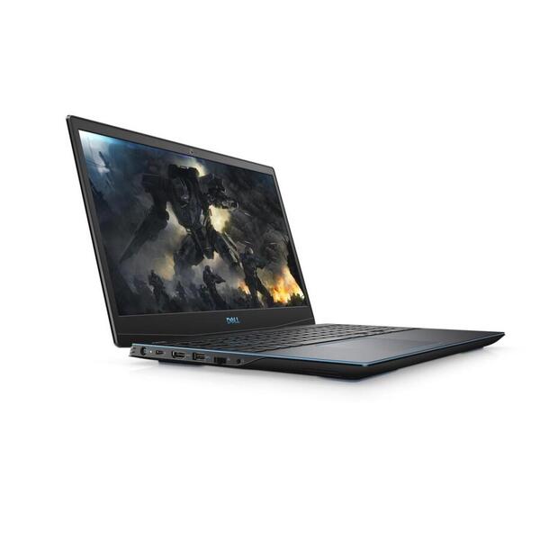 Laptop Dell IN 3590 FHD i5-9300H, 8 GB DDR4, 1 TB + 256 GB SSD, GeForce GTX 1650 4 GB, Linux, Negru
