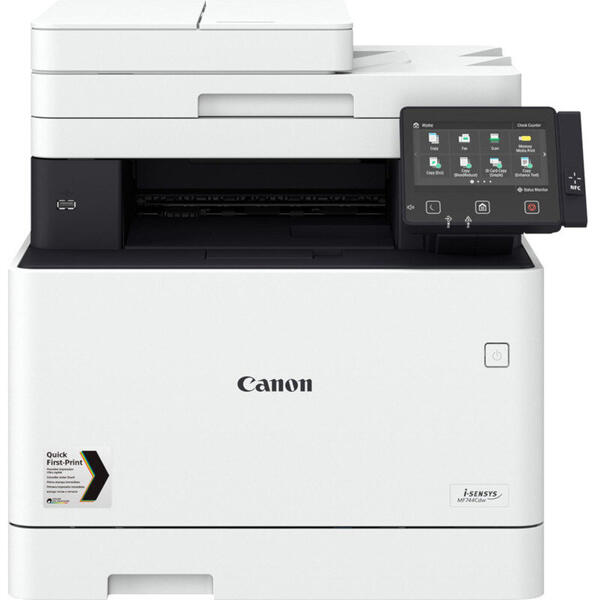Multifunctional Canon i-Sensys MF746CX, Laser, Color, Format A4, Duplex, Retea, Wi-Fi, Fax, Alb