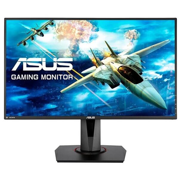 Monitor Asus VG278Q, LED, Gaming, 27 inch, 1 ms, Negru