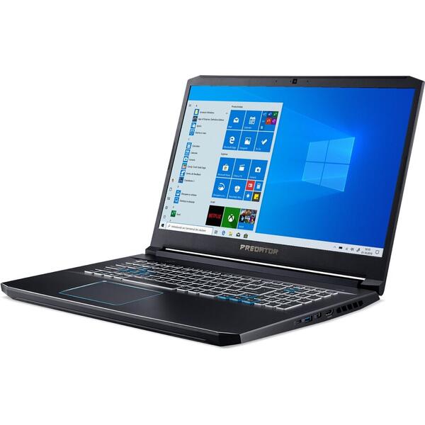 Laptop Acer AC PH317 17 I7-9750H, 17.3 inch, Full HD, IPS, 144 Hz, 16 GB, 1 TB HDD, nVidia GeForce GTX 1660 Ti 6GB, Windows 10 Home,  Black