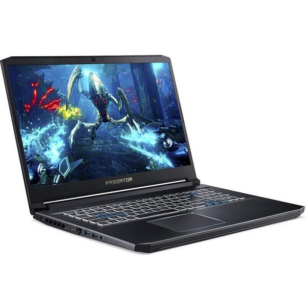 Laptop Acer NH.Q5REX.01D, 17.3 inch, 16 GB DDR4, 1 TB SSD, GeForce RTX 2070 8 GB, Win 10 Home, Black