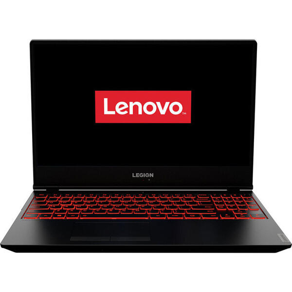 Laptop Lenovo Gaming Legion Y7000 PG0 Intel Core i5-9300HF up to 4.10 GHz Coffee Lake, 15.6 inch, Full HD, 8GB, 512GB SSD, NVIDIA GeForce GTX 1650 4GB, Free DOS, Raven Black