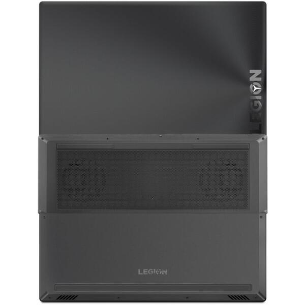 Laptop Lenovo 81SX0075RM i7-9750H, 15.6 inch FHD, 16 GB DDR4, 512 GB SSD, GeForce RTX 2060 6 GB, FreeDos, Black