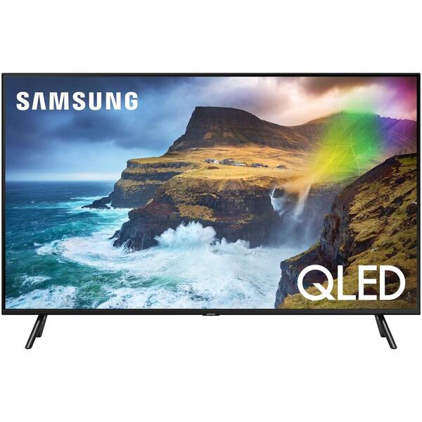 Televizor Samsung QLED Smart 65Q70RA, 163 cm, 4K Ultra HD, Negru